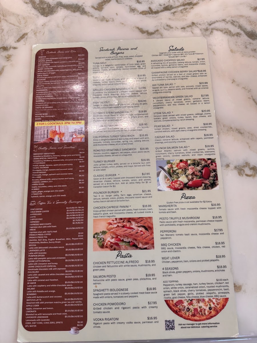 Leone Café Menu - Image 6